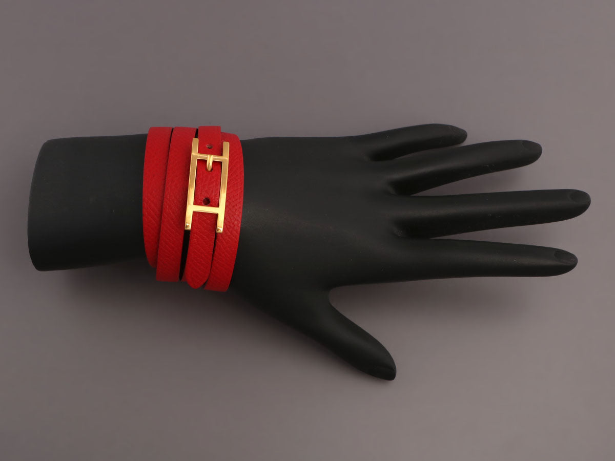 Hermès Hapi Leather - Bracelet - Catawiki